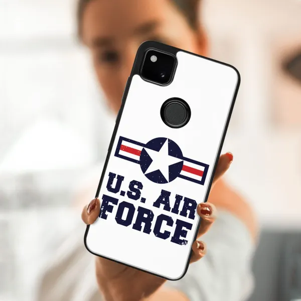 MY ART Silikónový kryt Google Pixel 4a AIR FORCE (023)