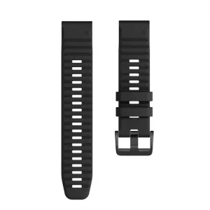SILICONE Remienok Garmin Fenix 7X čierny