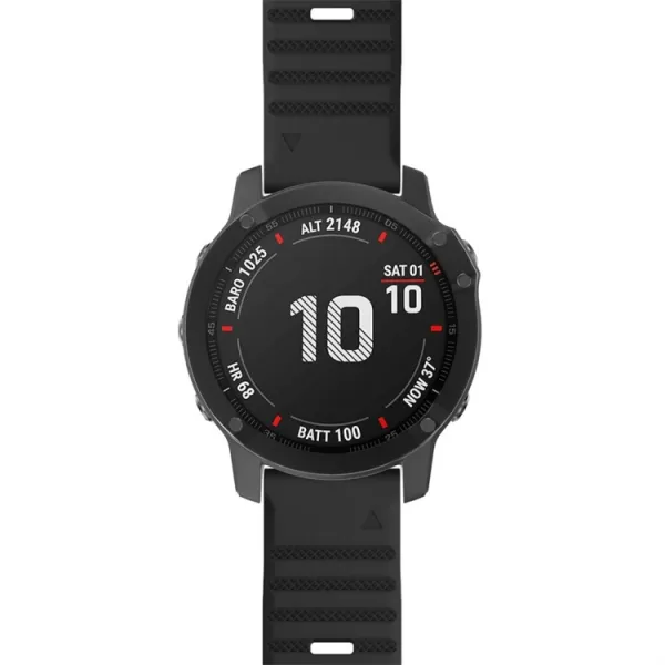 SILICONE Remienok Garmin Fenix 7X čierny