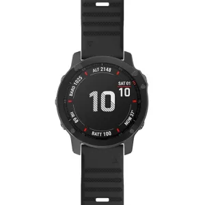 SILICONE Remienok Garmin Fenix 7X čierny
