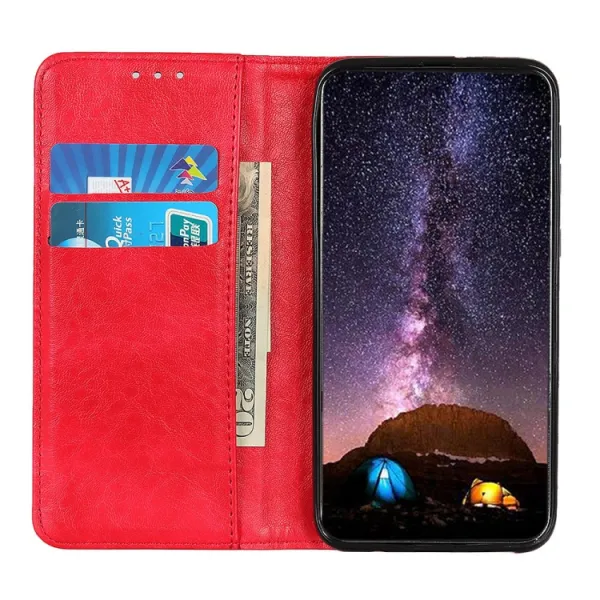 MAGNETIC Peňaženkové puzdro Realme GT Neo2 5G červené