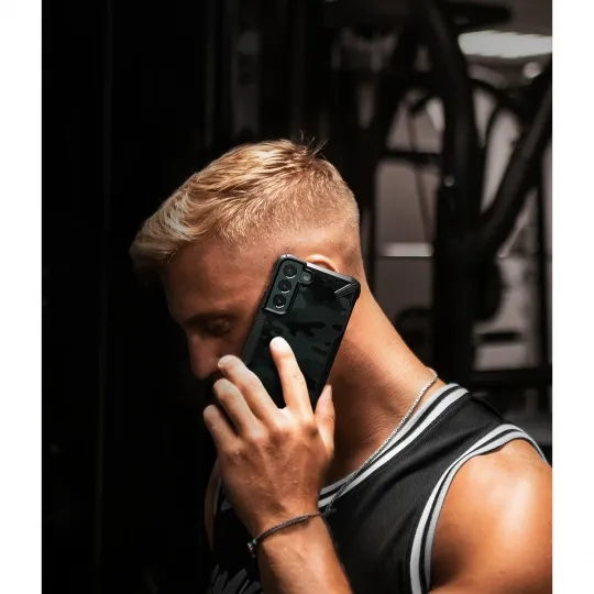 RINGKE FUSION X Kryt pre Samsung Galaxy S22 Plus 5G CAMO
