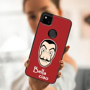 MY ART Silikónový kryt Google Pixel 4a LA CASA DE PAPEL (027)