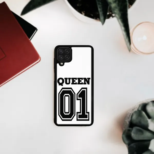MY ART Silikónový kryt Samsung Galaxy A12 / M12 QUEEN (030)