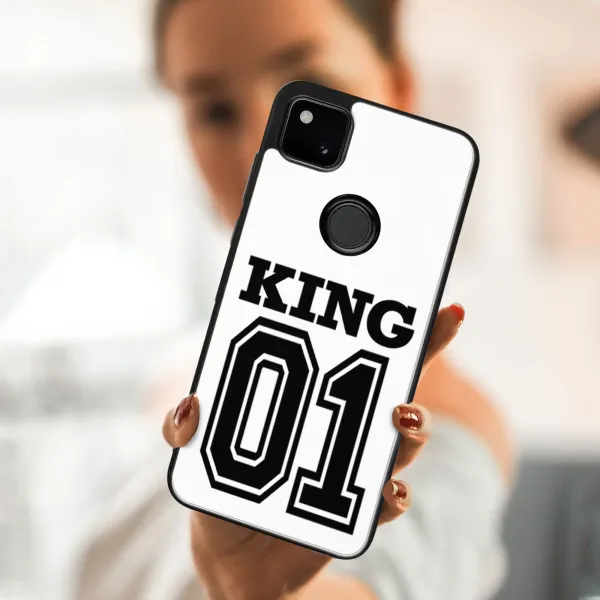MY ART Silikónový kryt Google Pixel 4a KING (029)