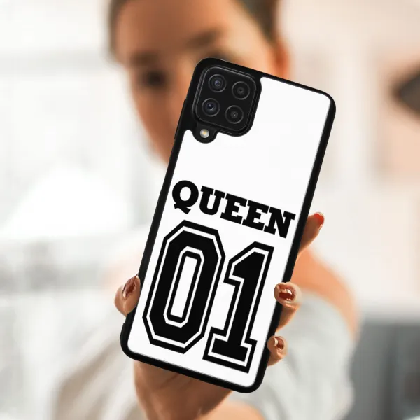 MY ART Silikónový kryt Samsung Galaxy A12 / M12 QUEEN (030)