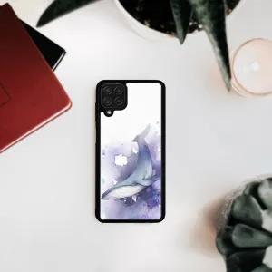 MY ART Silikónový kryt Samsung Galaxy A12 / M12 WHALE (242)