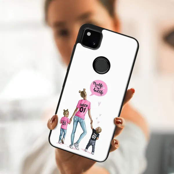 MY ART Silikónový kryt Google Pixel 4a MOM (119)