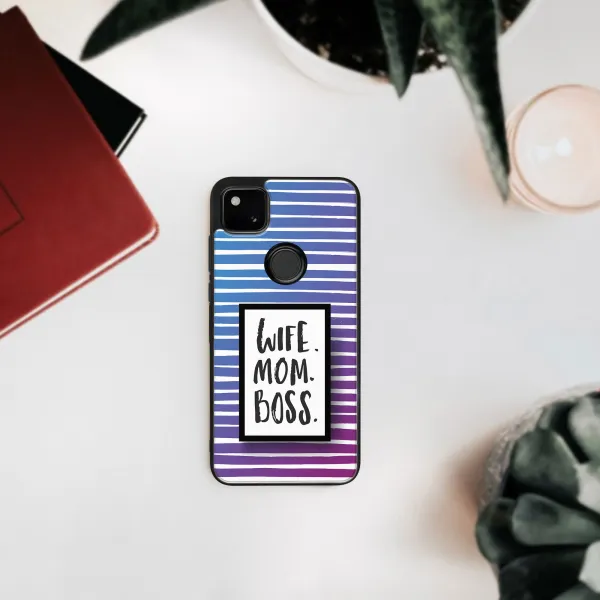 MY ART Silikónový kryt Google Pixel 4a WIFE (001)