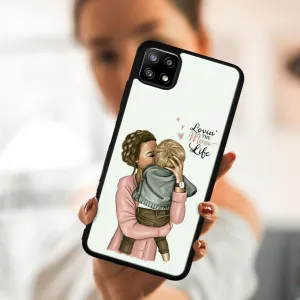 MY ART Silikónový kryt Samsung Galaxy A22 5G MOM LIFE (118)
