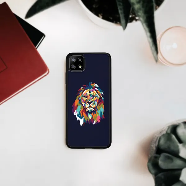 MY ART Silikónový kryt Samsung Galaxy A22 5G LION (246)