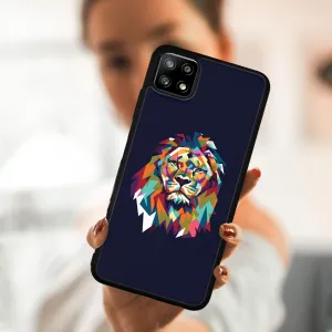 MY ART Silikónový kryt Samsung Galaxy A22 5G LION (246)
