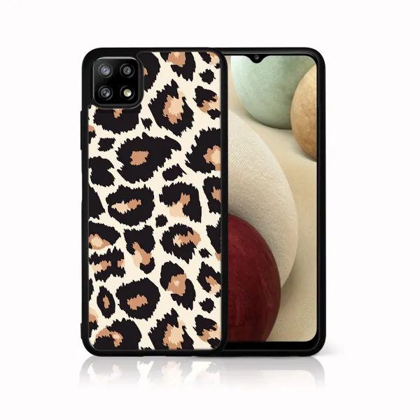 MY ART Silikónový kryt Samsung Galaxy A22 5G LEOPARD PRINT (238)