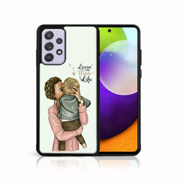 MY ART Silikónový kryt Samsung Galaxy A72 MOM LIFE (118)