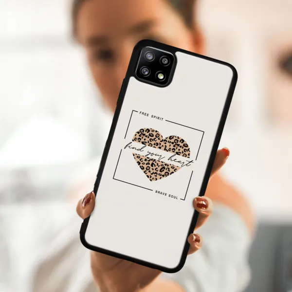 MY ART Silikónový kryt Samsung Galaxy A22 5G WILD HEART (241)