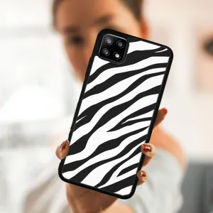MY ART Silikónový kryt Samsung Galaxy A22 5G ZEBRA (049)