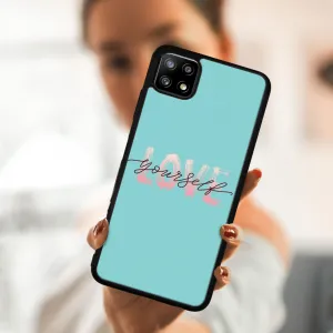 MY ART Silikónový kryt Samsung Galaxy A22 5G YOURSELF (051)