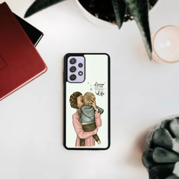 MY ART Silikónový kryt Samsung Galaxy A72 MOM LIFE (118)