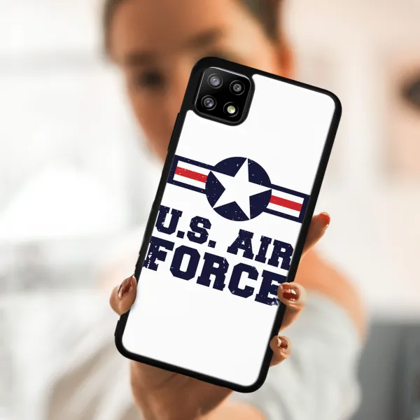 MY ART Silikónový kryt Samsung Galaxy A22 5G AIR FORCE (023)