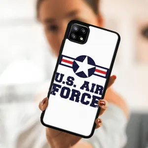 MY ART Silikónový kryt Samsung Galaxy A22 5G AIR FORCE (023)