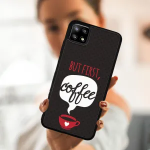 MY ART Silikónový kryt Samsung Galaxy A22 5G COFFEE (056)