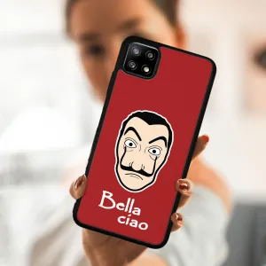 MY ART Silikónový kryt Samsung Galaxy A22 5G LA CASA DE PAPEL (027)