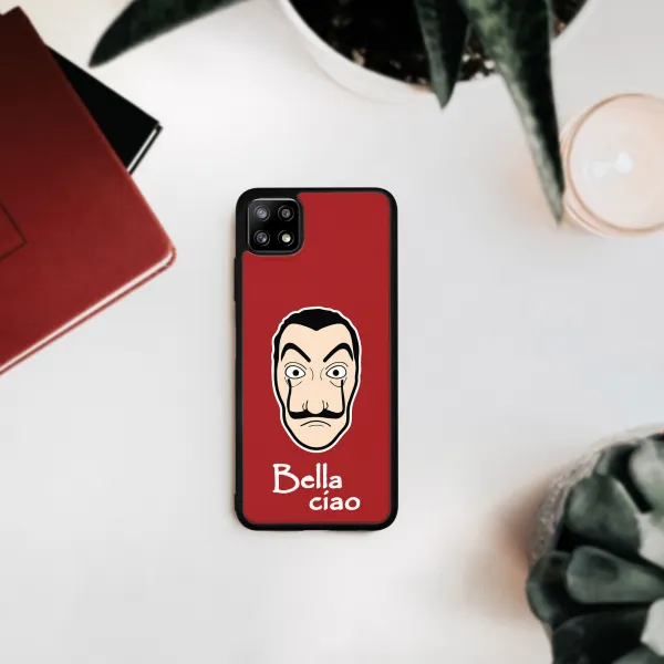 MY ART Silikónový kryt Samsung Galaxy A22 5G LA CASA DE PAPEL (027)