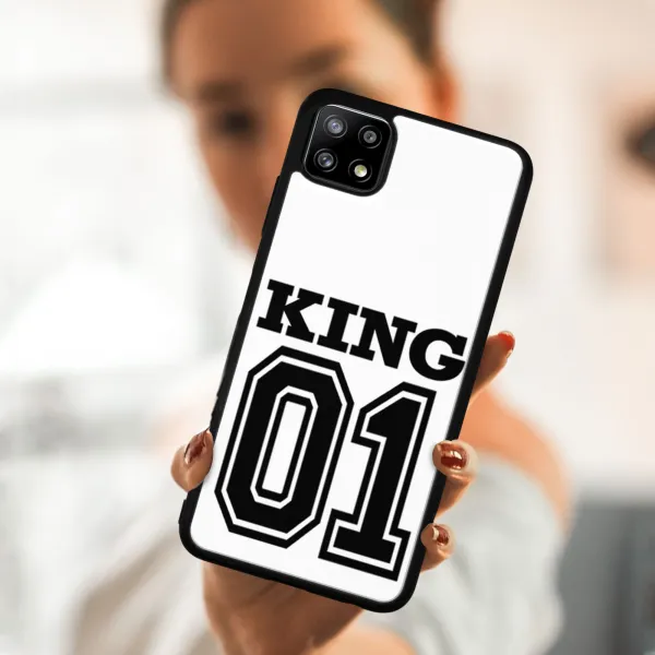 MY ART Silikónový kryt Samsung Galaxy A22 5G KING (029)