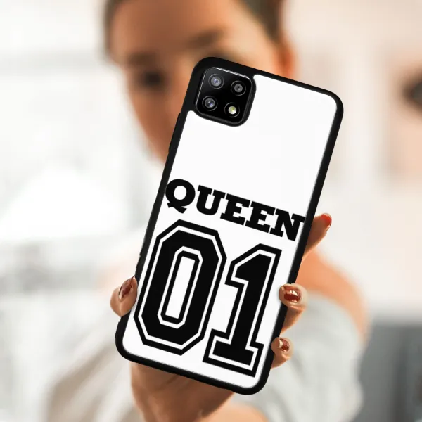 MY ART Silikónový kryt Samsung Galaxy A22 5G QUEEN (030)