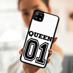 MY ART Silikónový kryt Samsung Galaxy A22 5G QUEEN (030)