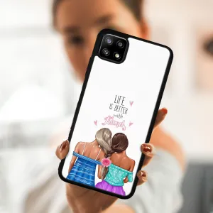 MY ART Silikónový kryt Samsung Galaxy A22 5G FRIENDS (060)