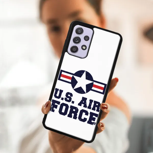MY ART Silikónový kryt Samsung Galaxy A72 AIR FORCE (023)
