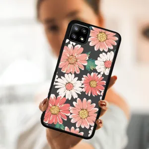MY ART Silikónový kryt Samsung Galaxy A22 5G DAISY (161)