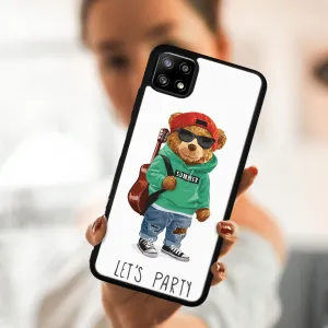 MY ART Silikónový kryt Samsung Galaxy A22 5G BEAR (177)