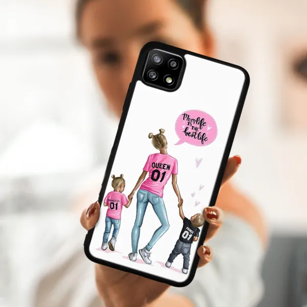 MY ART Silikónový kryt Samsung Galaxy A22 5G MOM (119)