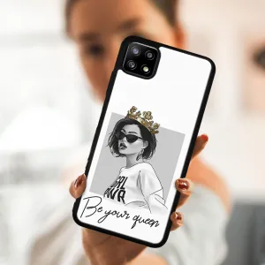 MY ART Silikónový kryt Samsung Galaxy A22 5G QUEEN (139)