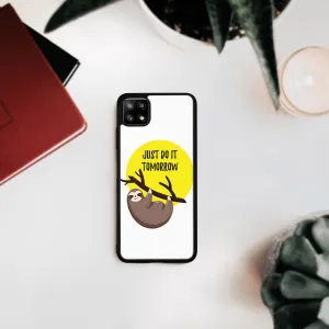 MY ART Silikónový kryt Samsung Galaxy A22 5G SLOTH (188)