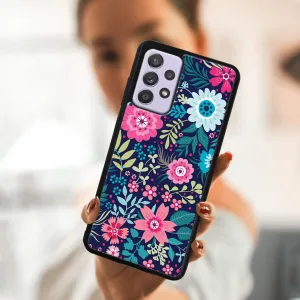 MY ART Silikónový kryt Samsung Galaxy A72 FLORA (038)