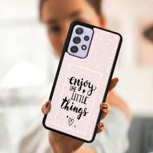MY ART Silikónový kryt Samsung Galaxy A72 LITTLE THINGS (039)