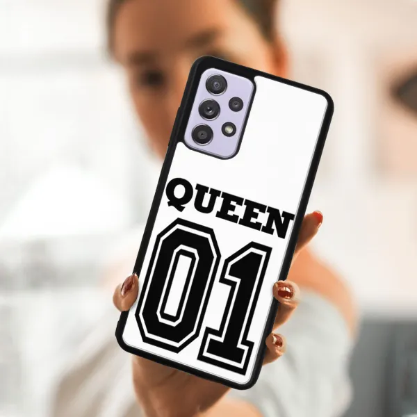 MY ART Silikónový kryt Samsung Galaxy A52 / A52s / A52 5G QUEEN (030)