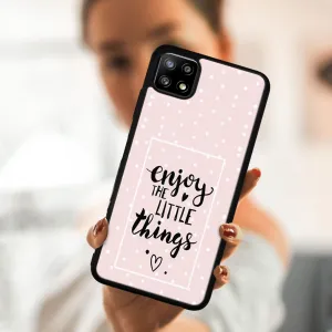 MY ART Silikónový kryt Samsung Galaxy A22 5G LITTLE THINGS (039)