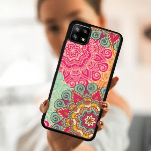 MY ART Silikónový kryt Samsung Galaxy A22 5G MANDALA (043)