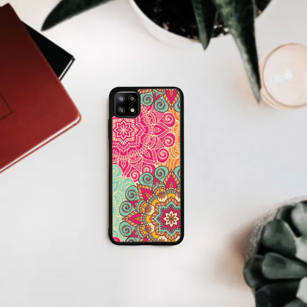 MY ART Silikónový kryt Samsung Galaxy A22 5G MANDALA (043)
