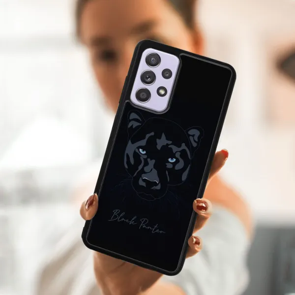 MY ART Silikónový kryt Samsung Galaxy A72 PANTHER (245)