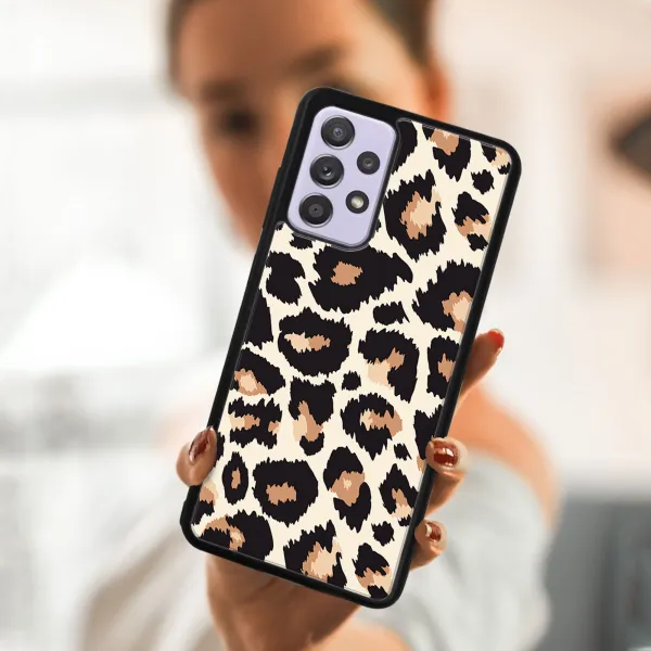 MY ART Silikónový kryt Samsung Galaxy A72 LEOPARD PRINT (238)