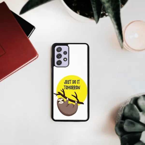 MY ART Silikónový kryt Samsung Galaxy A72 SLOTH (188)