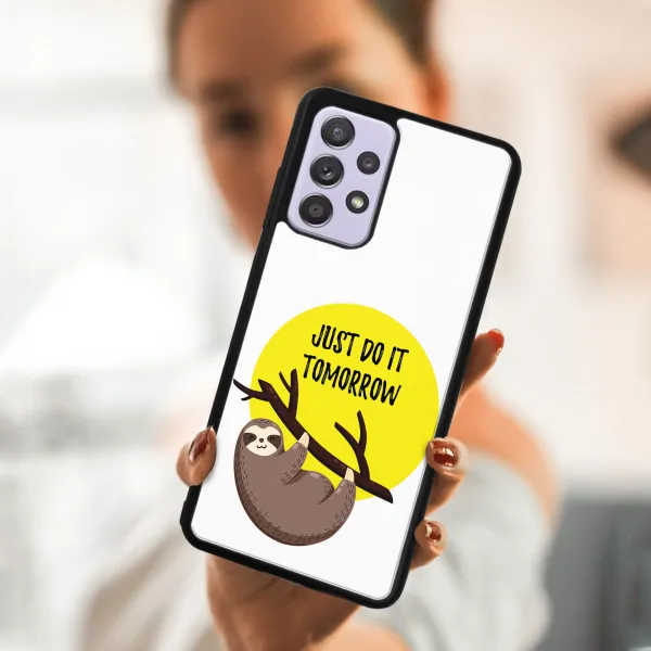 MY ART Silikónový kryt Samsung Galaxy A72 SLOTH (188)