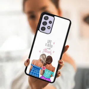 MY ART Silikónový kryt Samsung Galaxy A72 FRIENDS (060)