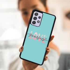 MY ART Silikónový kryt Samsung Galaxy A72 YOURSELF (051)