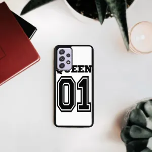 MY ART Silikónový kryt Samsung Galaxy A72 QUEEN (030)